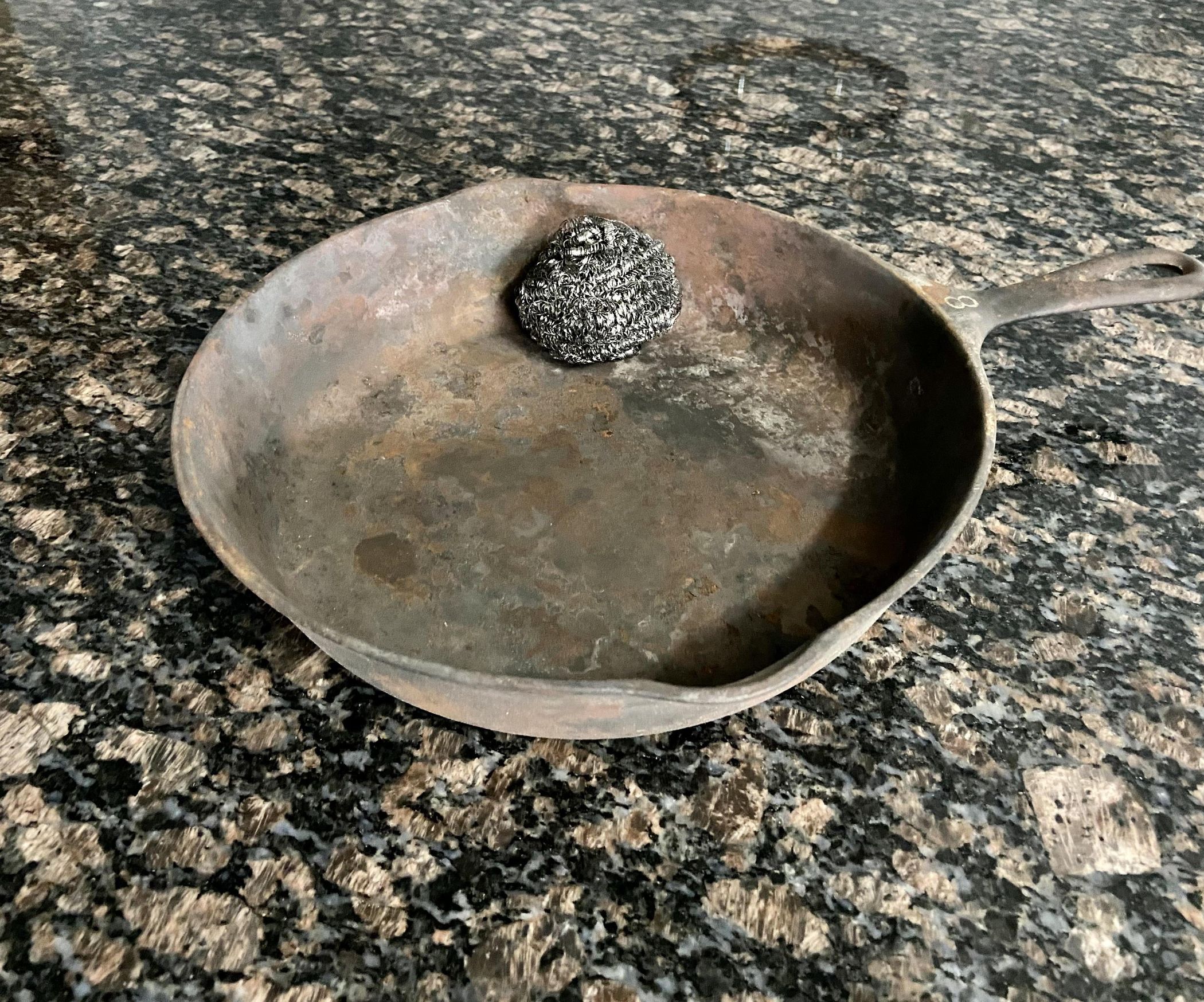 Wagner Cast Iron Pan Restoration 7 Steps (with Pictures) Instructables