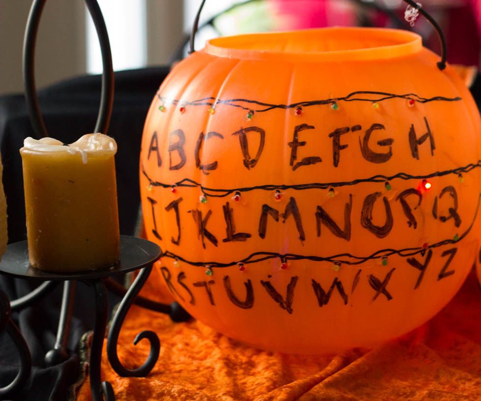Interactive Stranger Things Jack-o-Lantern