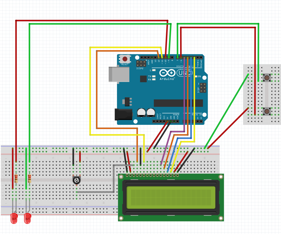 Arduino Basic Game: Over or Under?