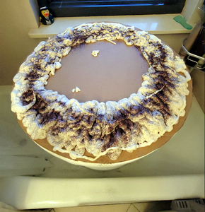 Creating the Whipped Cream and Sprinkle