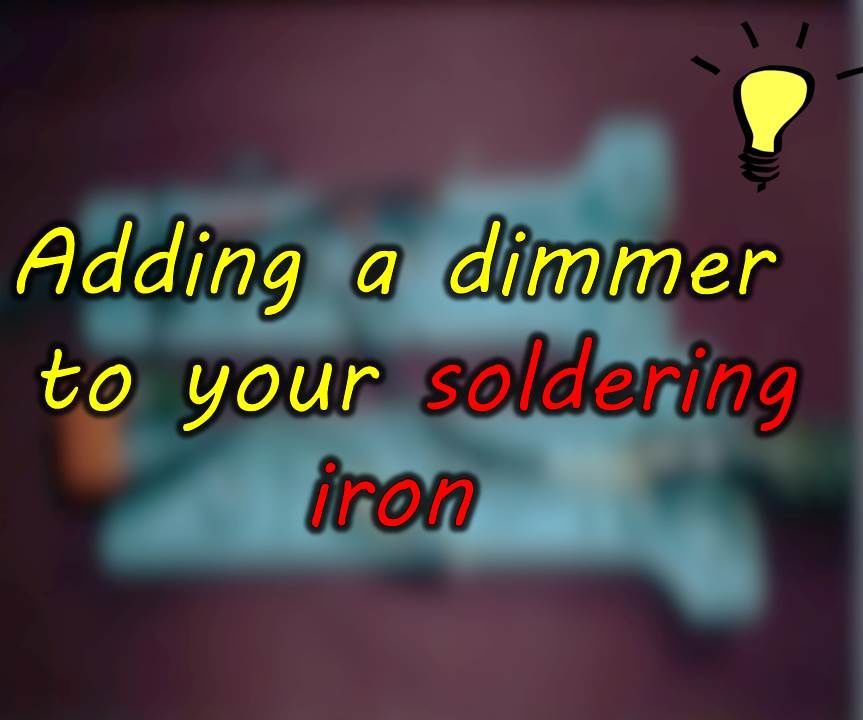 Soldering Iron Control Temp