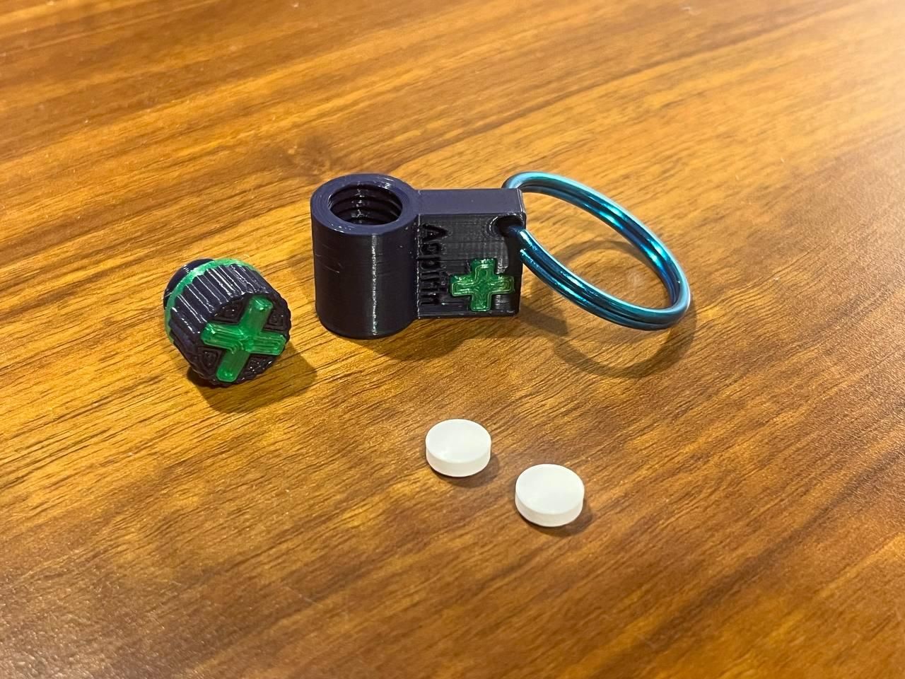 Emergency Aspirin Container for Heart Attack Prevention