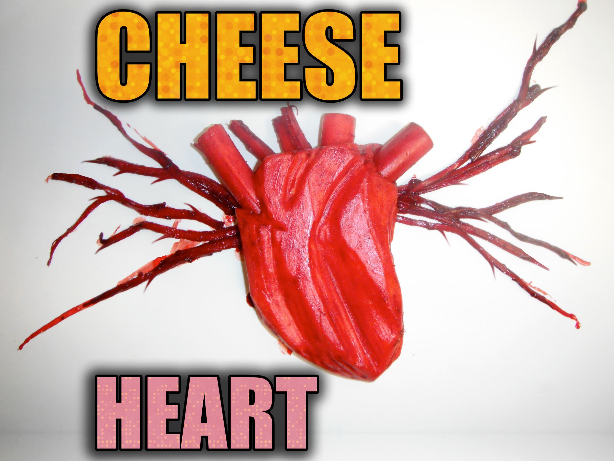 Make a Realistic Cheese Heart
