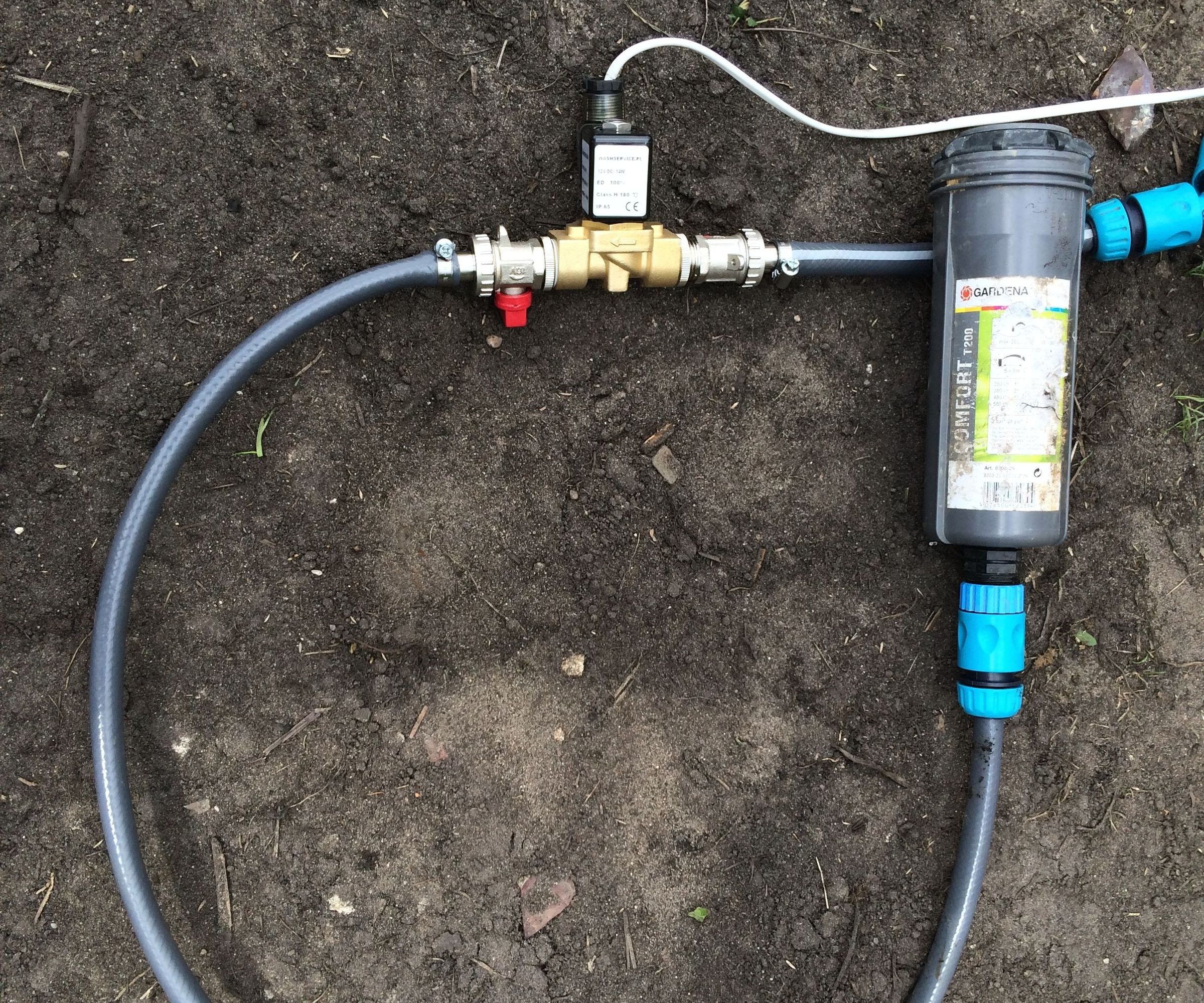 Watering Garden with GARD-A-WATER Arduino Project