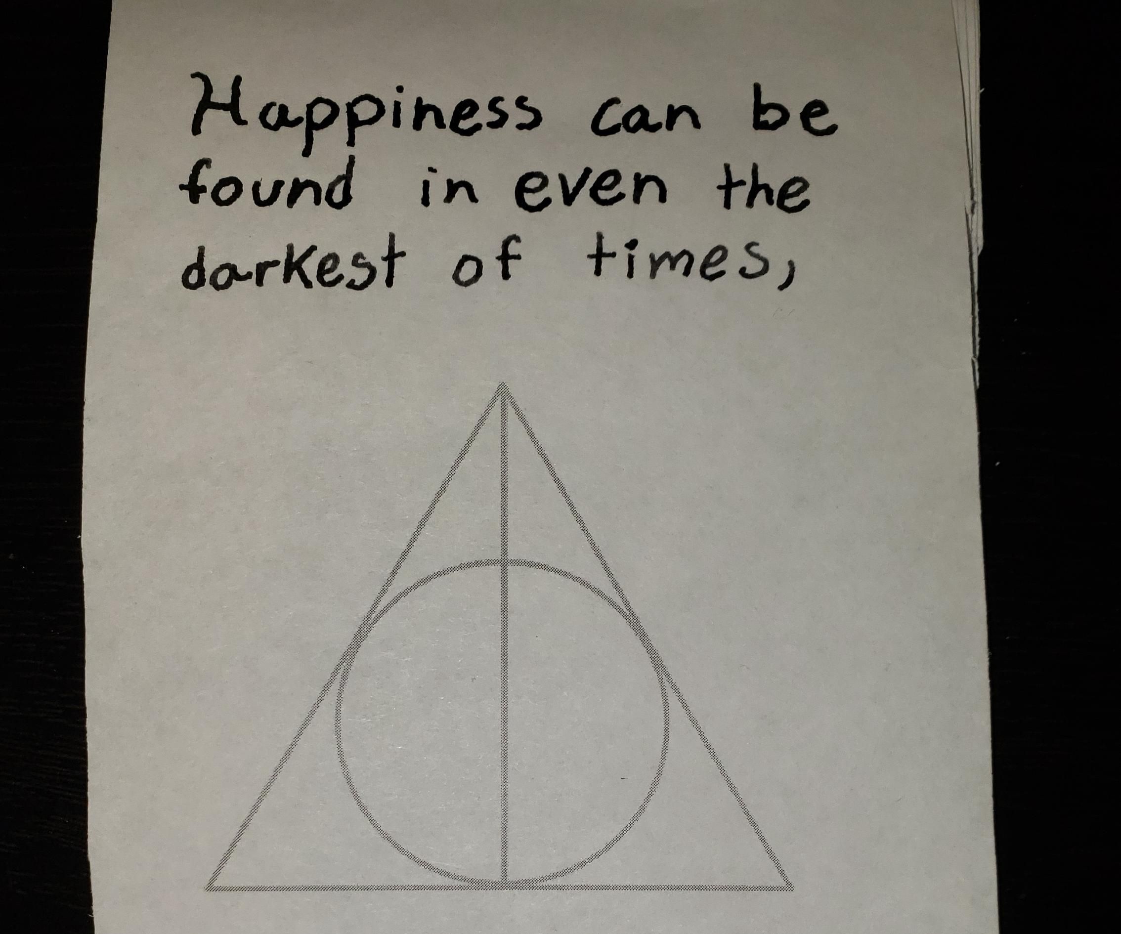Easy  "Harry Potter" Notepad