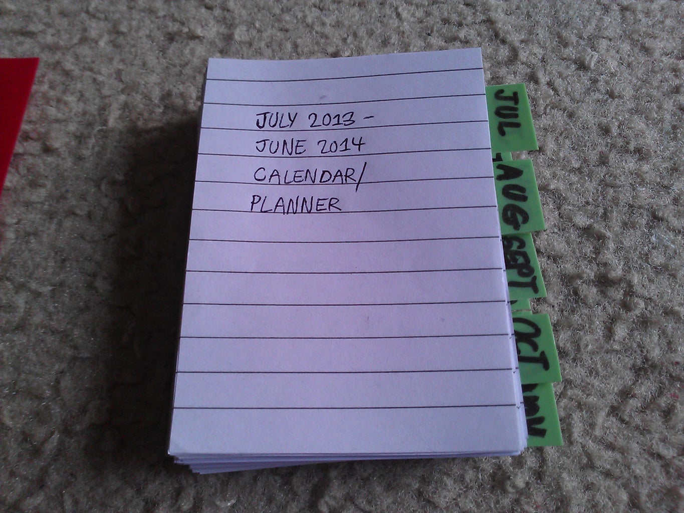 DIY Custom Calendar/Planner Book! 15 Steps Instructables