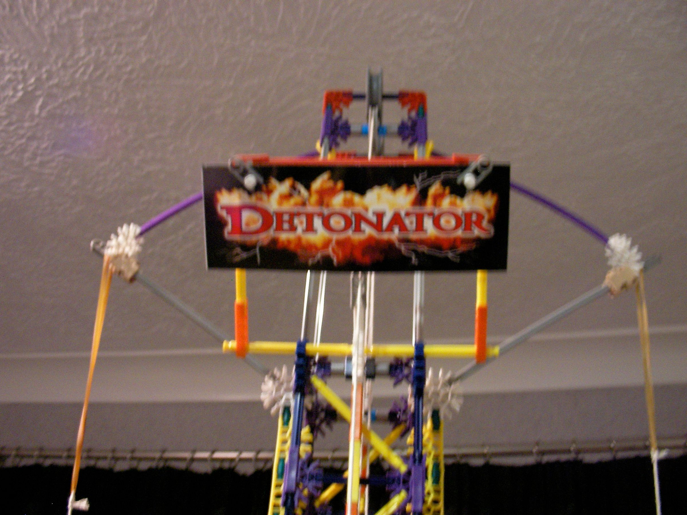 Knex Drop Ride-Detonator - Instructables