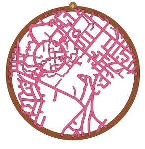 Clipping the Buffered Roads