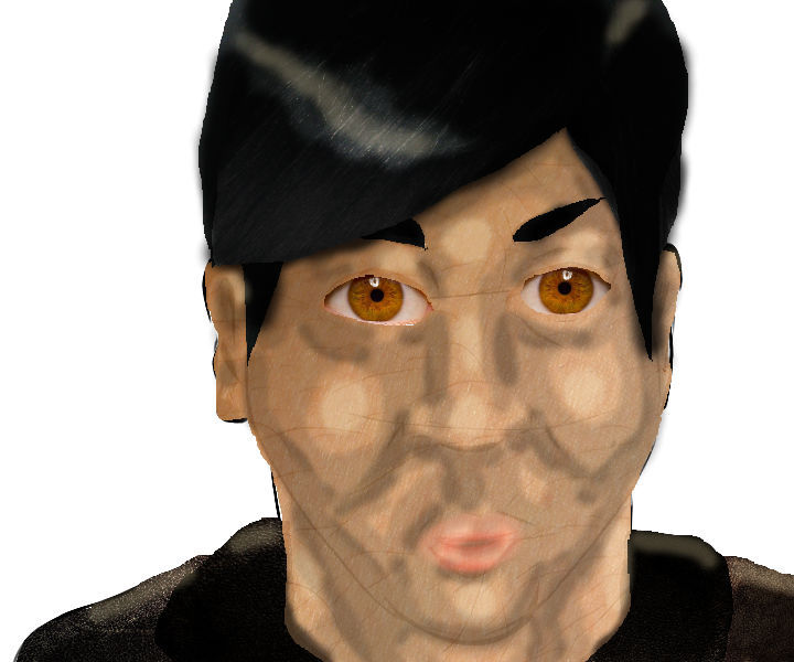 Texture mapping in Pixlr