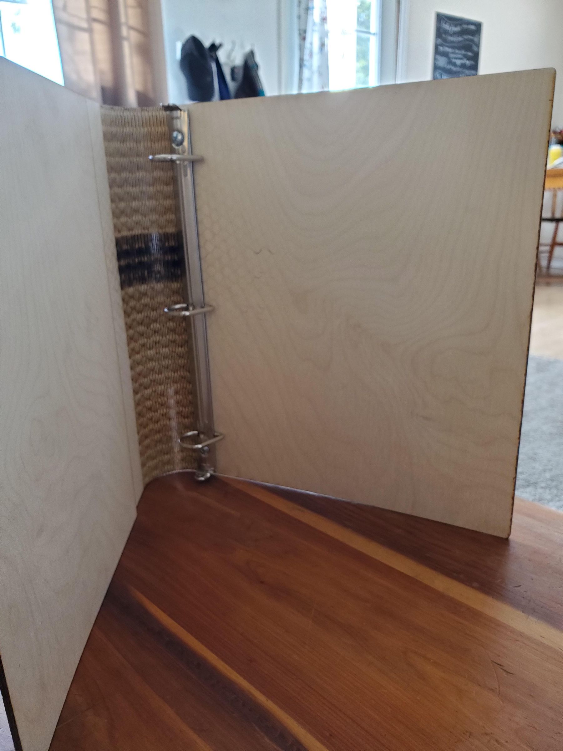 Laser Cut Living Hinge Binder 7 Steps Instructables