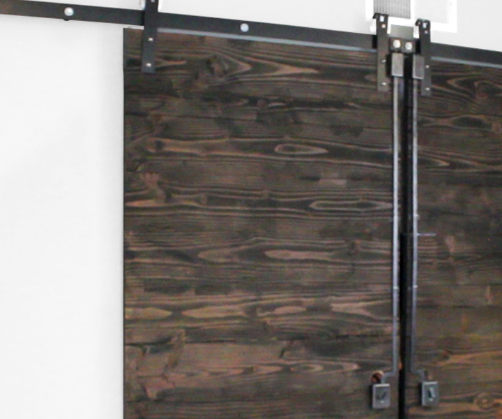 Double Rustic Barn Doors (From Framing Lumber)