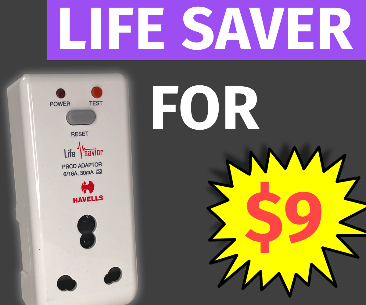 RCCB & PRCD Tutorial | Working and Testing of Shockproof Technology