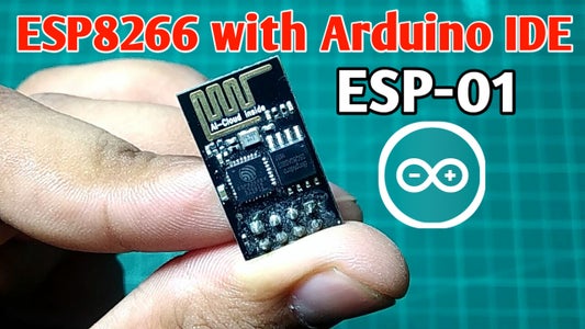 Getting Started With Esp 8266 Esp-01 With Arduino IDE | Installing Esp ...