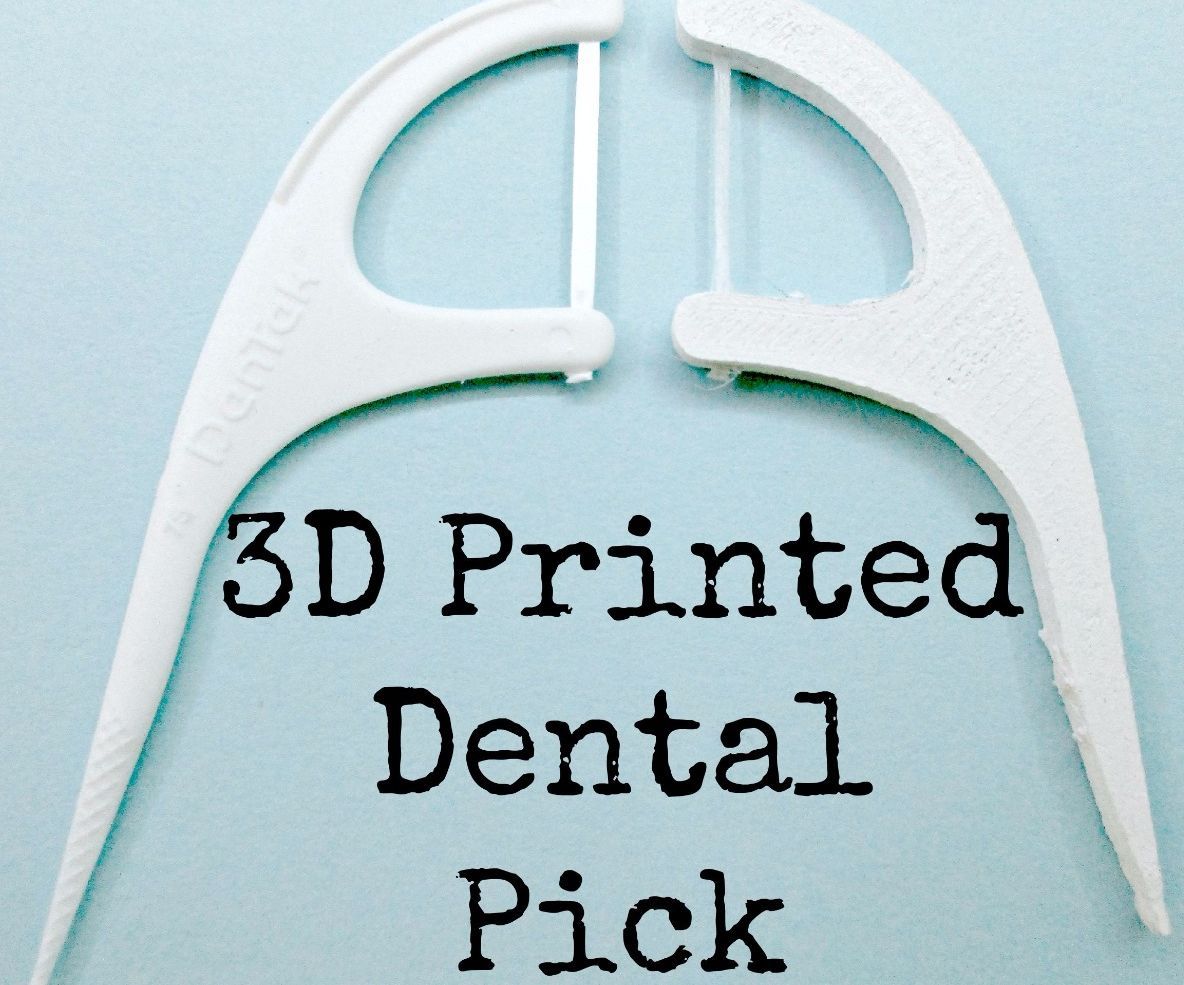 Multi-Material 3D Printing: Dental Floss Pick