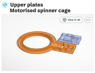 Spinner Cage 3D Printing