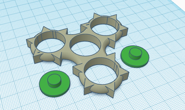 Spur Fidget Spinner