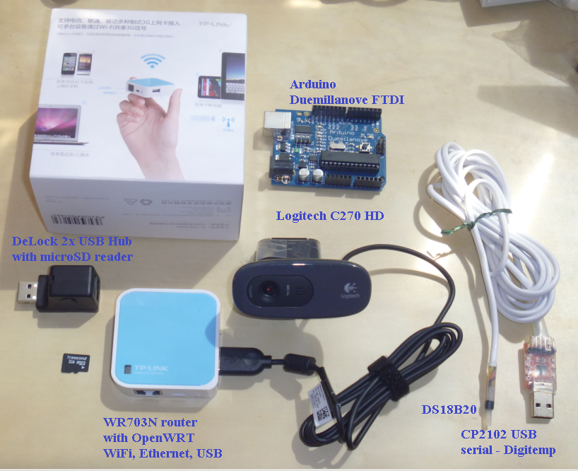 Smart Home Automation Webserver on OpenWRT Router WR703N Interfaced to Arduino, Compared to Raspberry Pi and Ubuntu