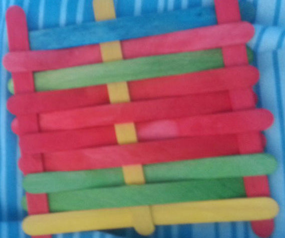 Large popsicle stick bomb 