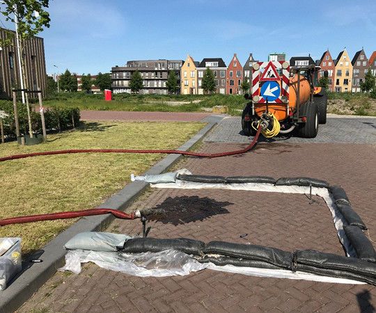 Full Scale Test - Infiltrerend Vermogen Straatvlakken - Permeabel/ Semi-permeabel/normaal
