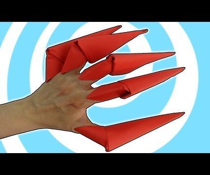  Paper Origami Finger Claws Instructions 