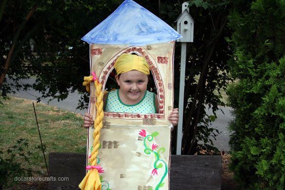 No-Sew Rapunzel Costume
