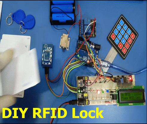 DIY RFID Lock Using RYRR10S Module : 9 Steps - Instructables