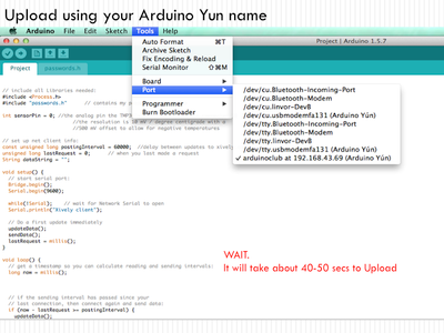 Arduino Yun & Xively (web)