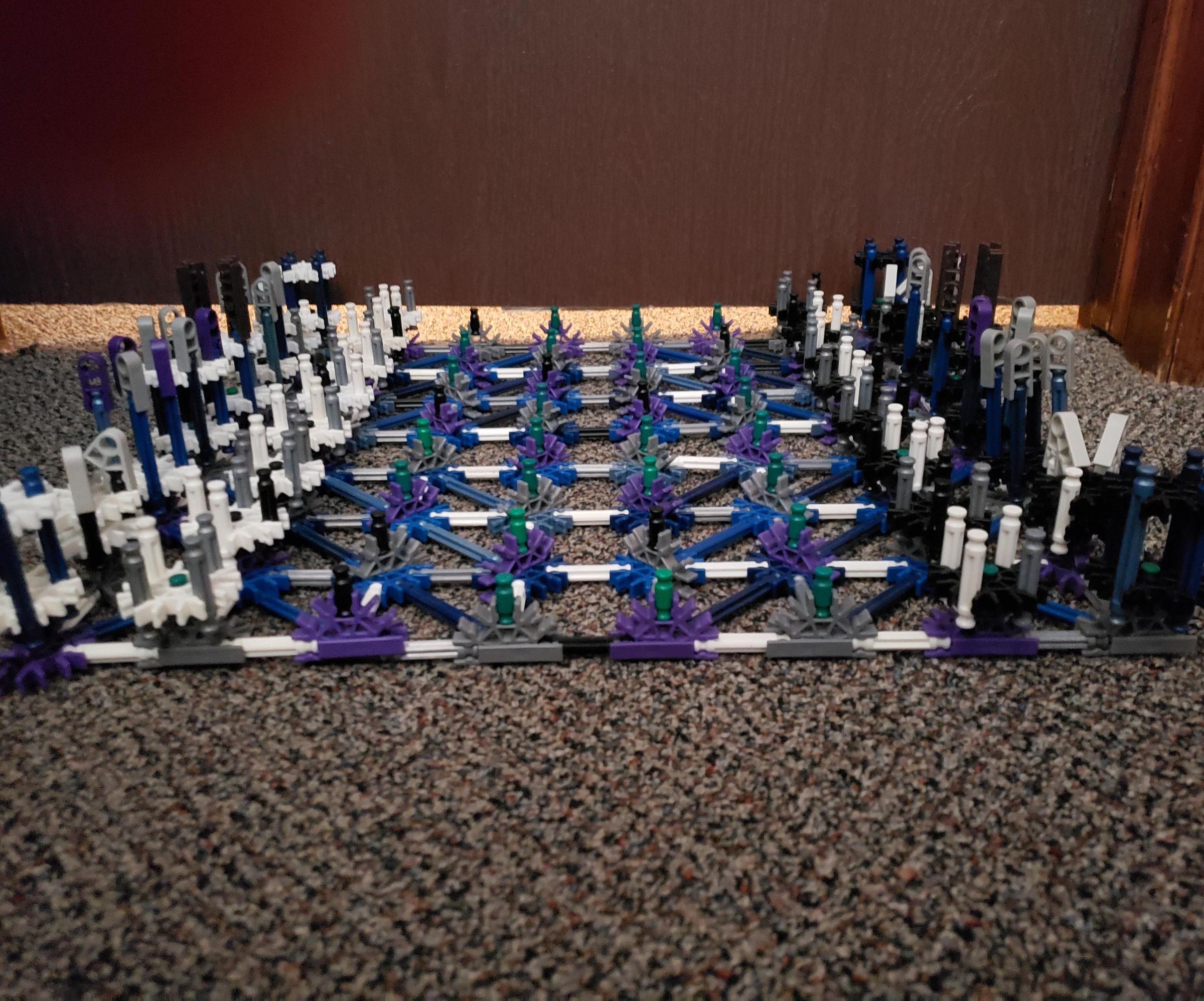 Knex Chess Board W/pieces.