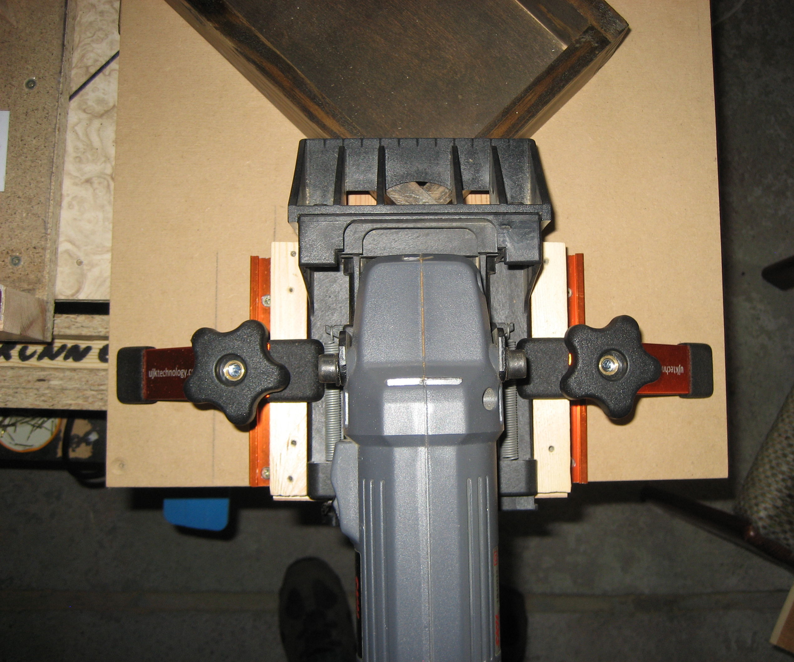 Biscuit Jointer Spline Jig Build ....