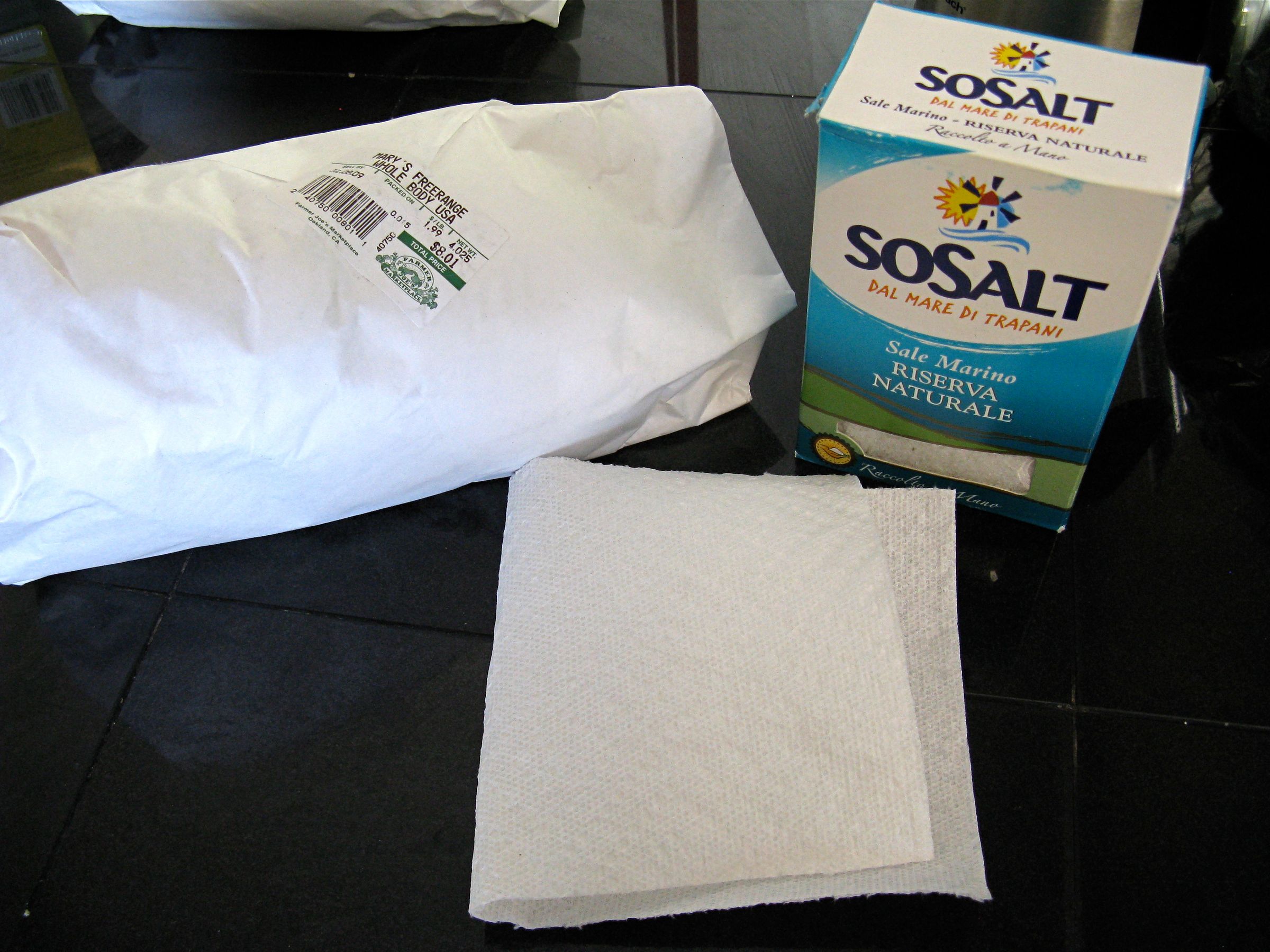 how do you lay a chicken for roasting