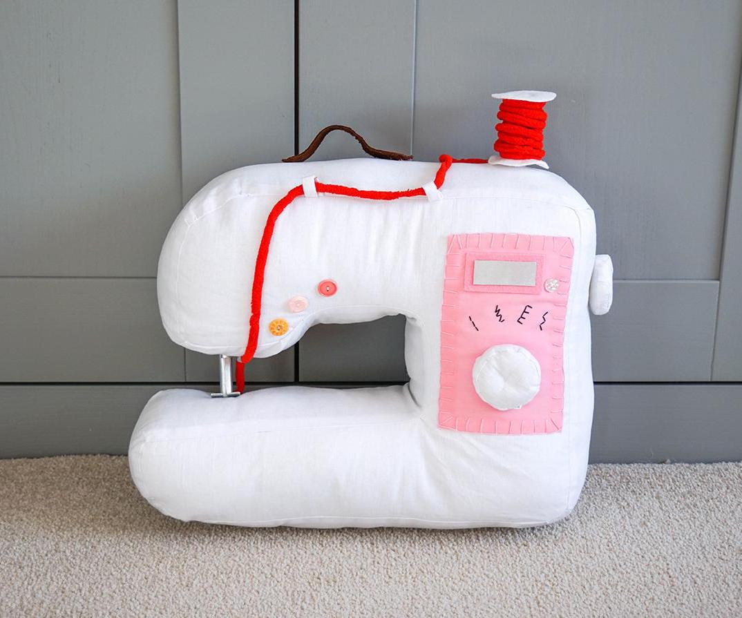 DIY Fabric Sewing Machine! Fun Stuffed Toy Sewing Project 16 Steps