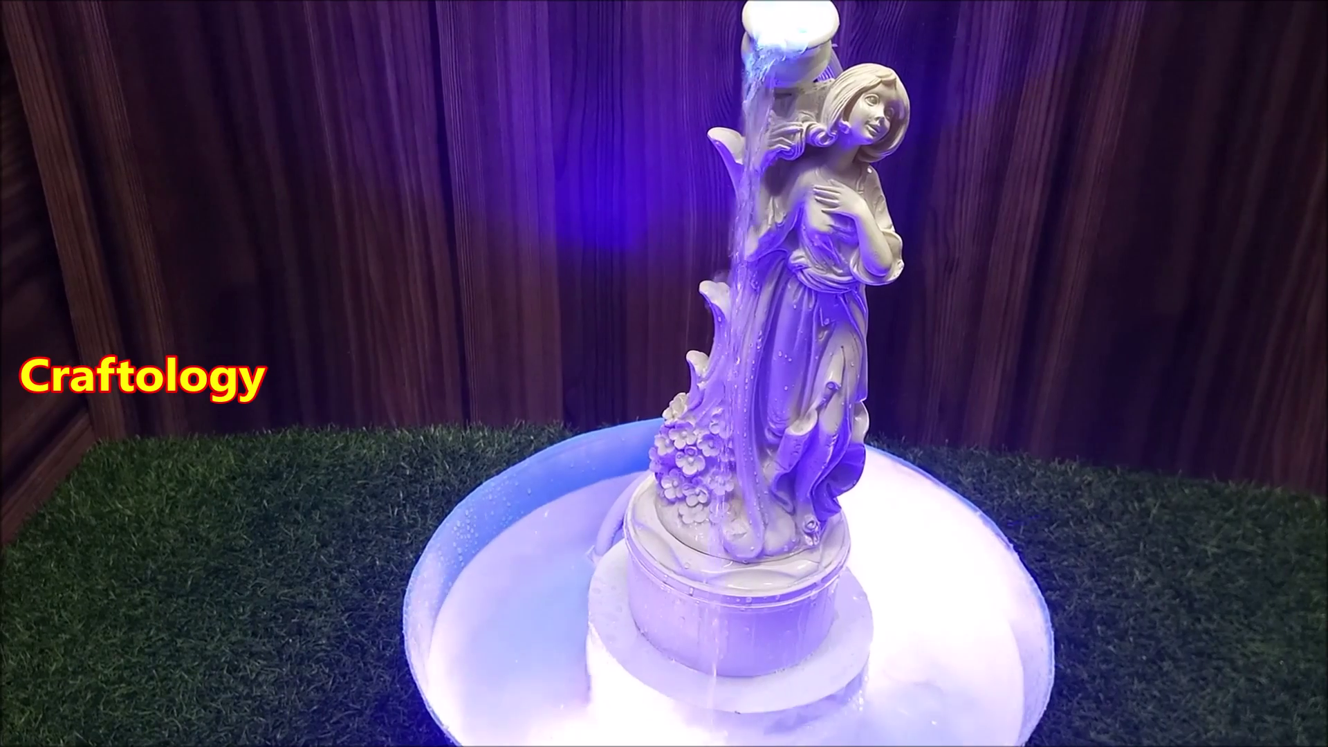 How to Make Waterfall Statue / Indoor Fountain 3 Steps Instructables
