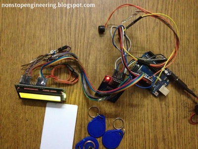 RFID CARD READER WITH ARDUINO,RFID-RC522 and LCD 16x2 : 7 Steps (with ...