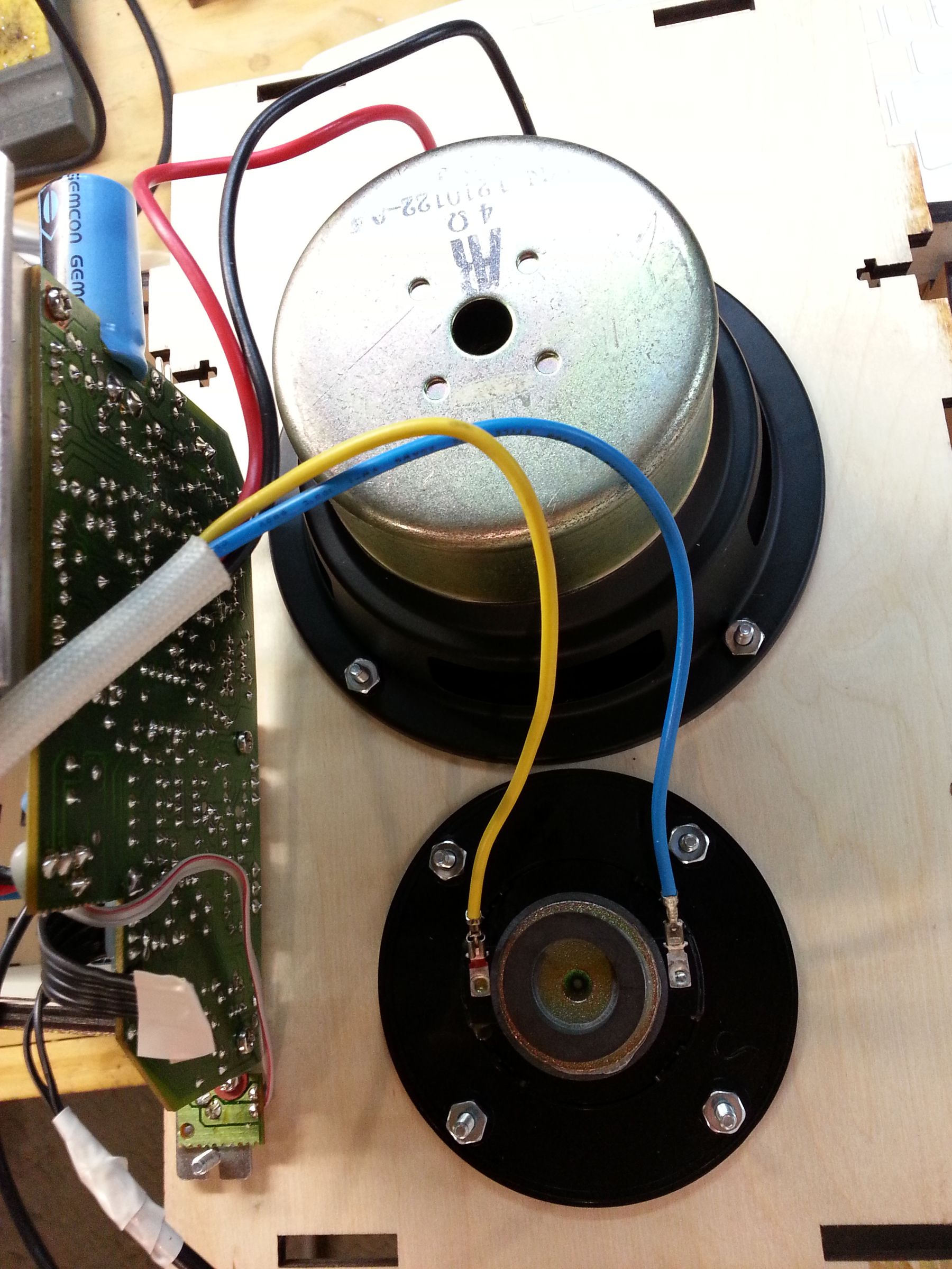 Lasercut Speaker With Amplifier 5 Steps (with Pictures) Instructables