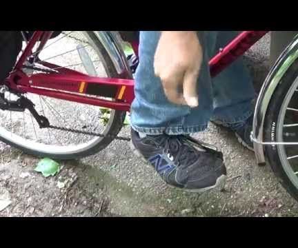 Quick Bike Hack Fixes Floppy Pants Problem
