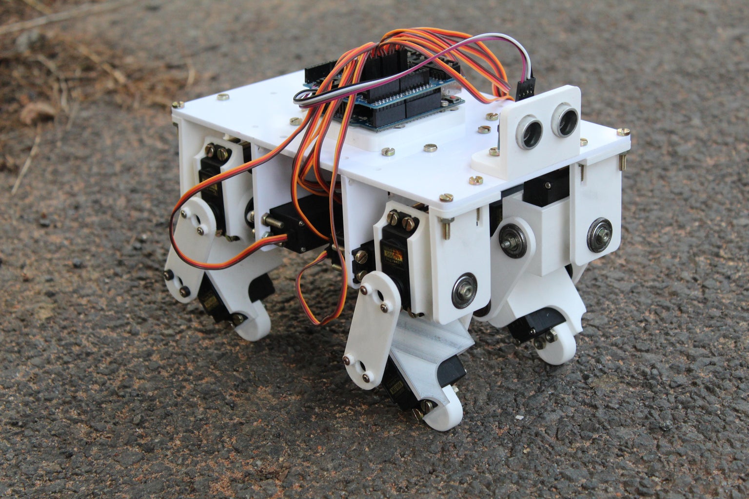 3D Printed Arduino Powered Quadruped Robot : 13 Steps (with Pictures ...