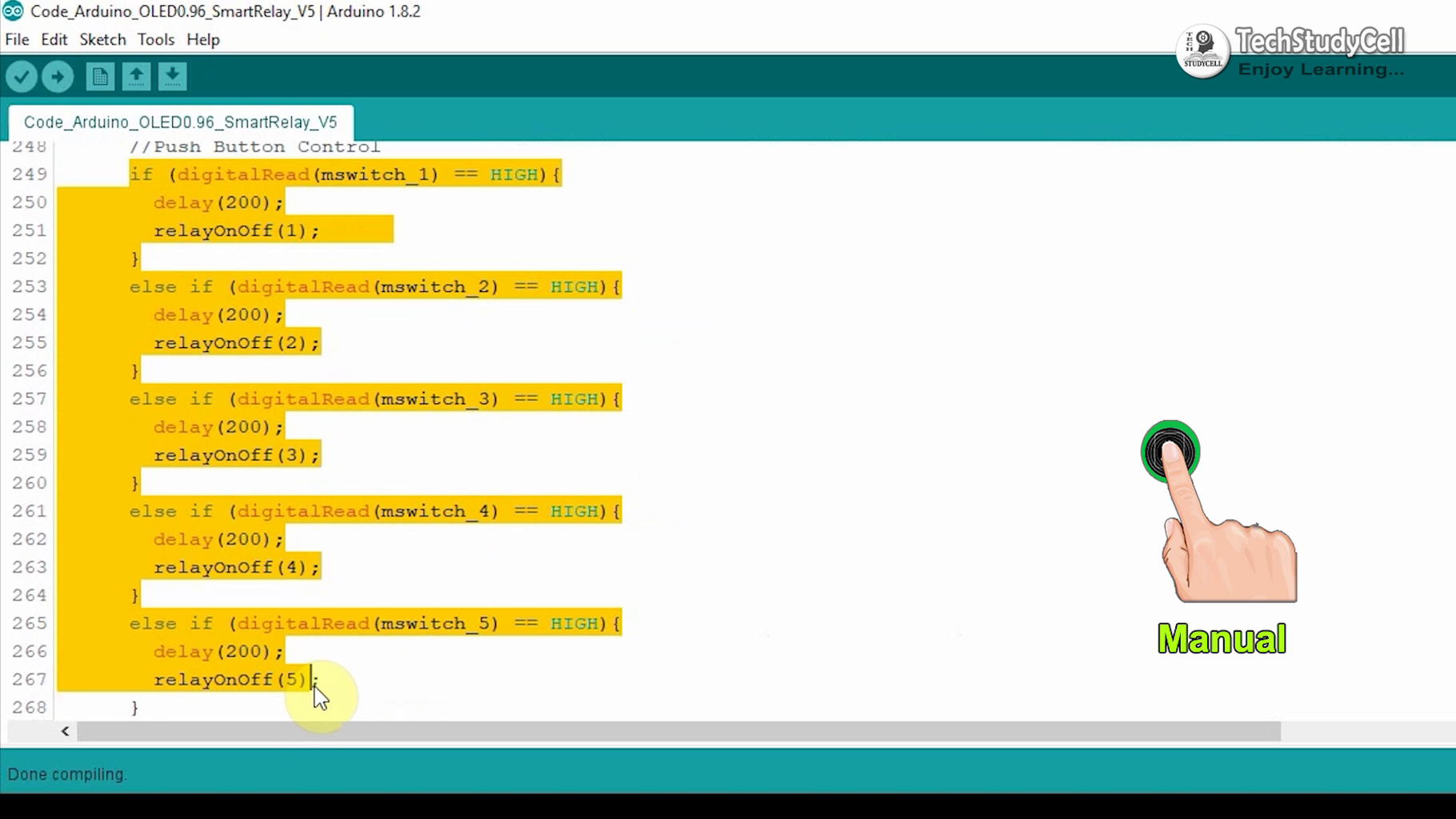 Home Automation Using Arduino and WiFi Module ESP01 | Arduino ESP8266 ...