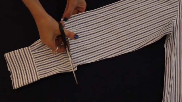 DIY Men´s Shirt Turned Into a Women´s Shirt