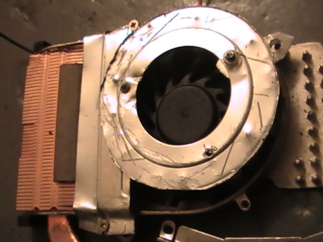 Repairing an Overheating Laptop by Changing Existing Fan to 12V BLDC Fan and Improving Airflow