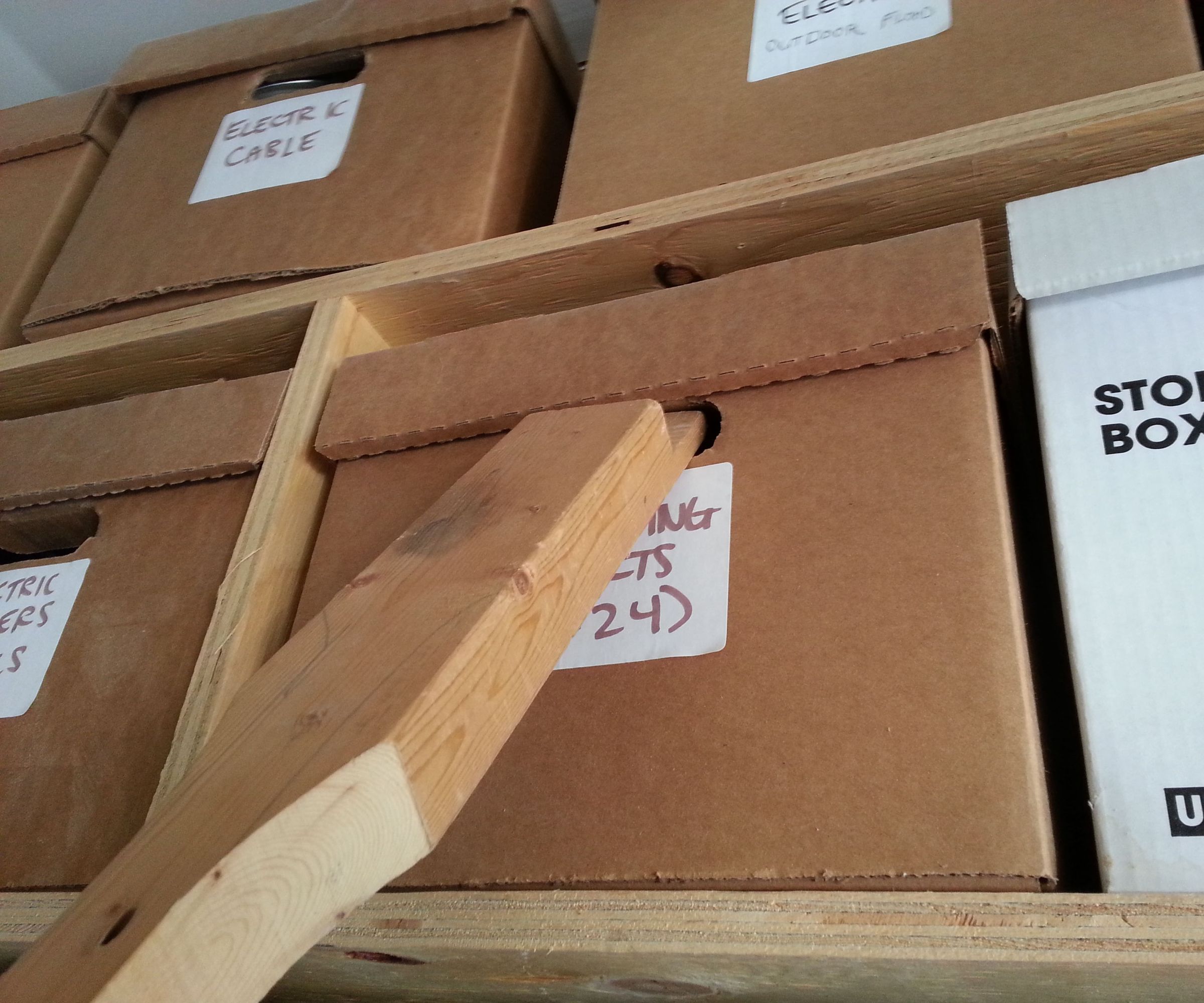 Cheap Easy Shop Organizing