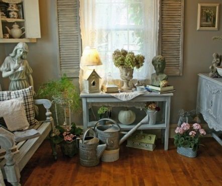 Shabby Elegant Window Shutters