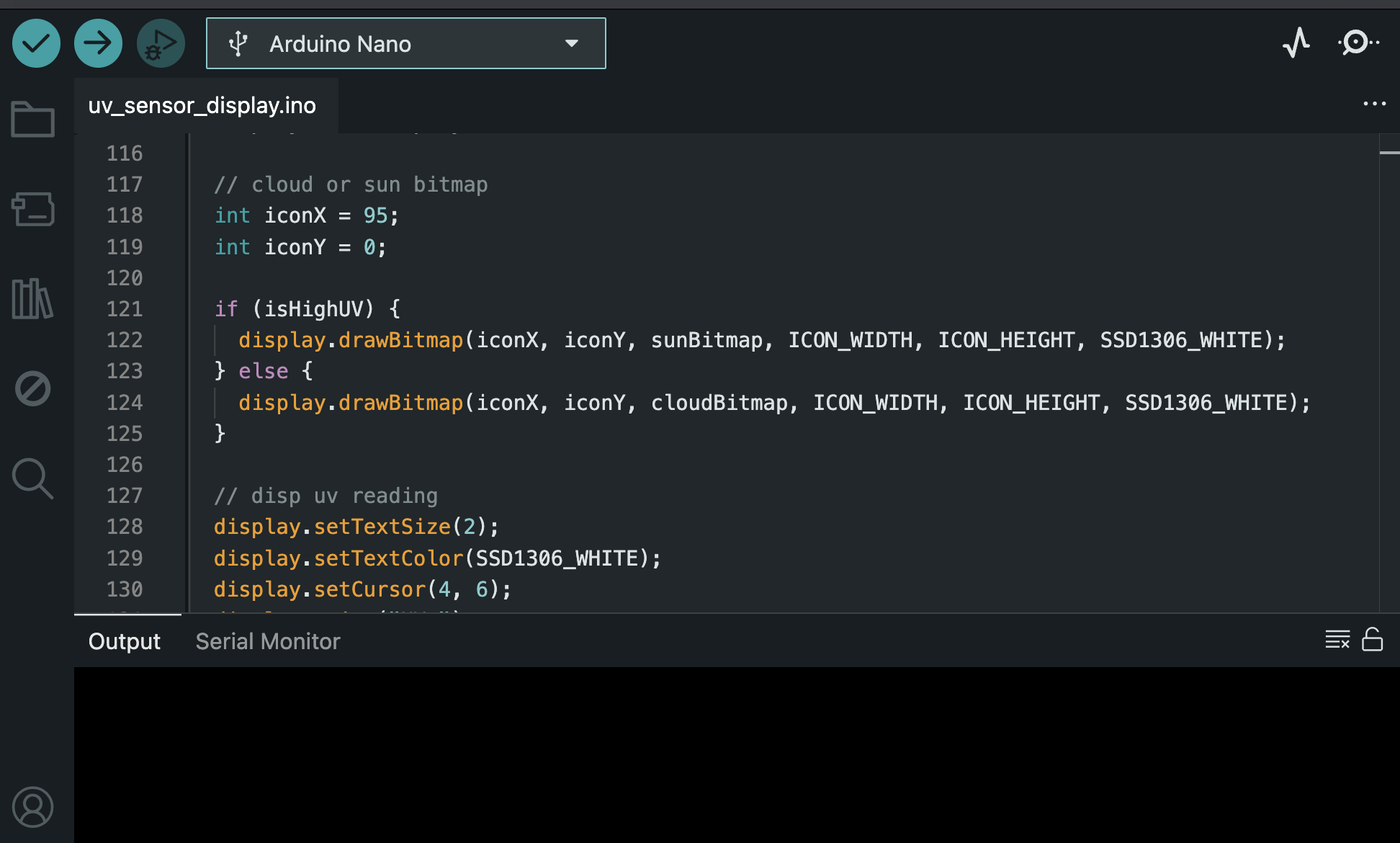 Upload Arduino Code + Drawing Bitmaps