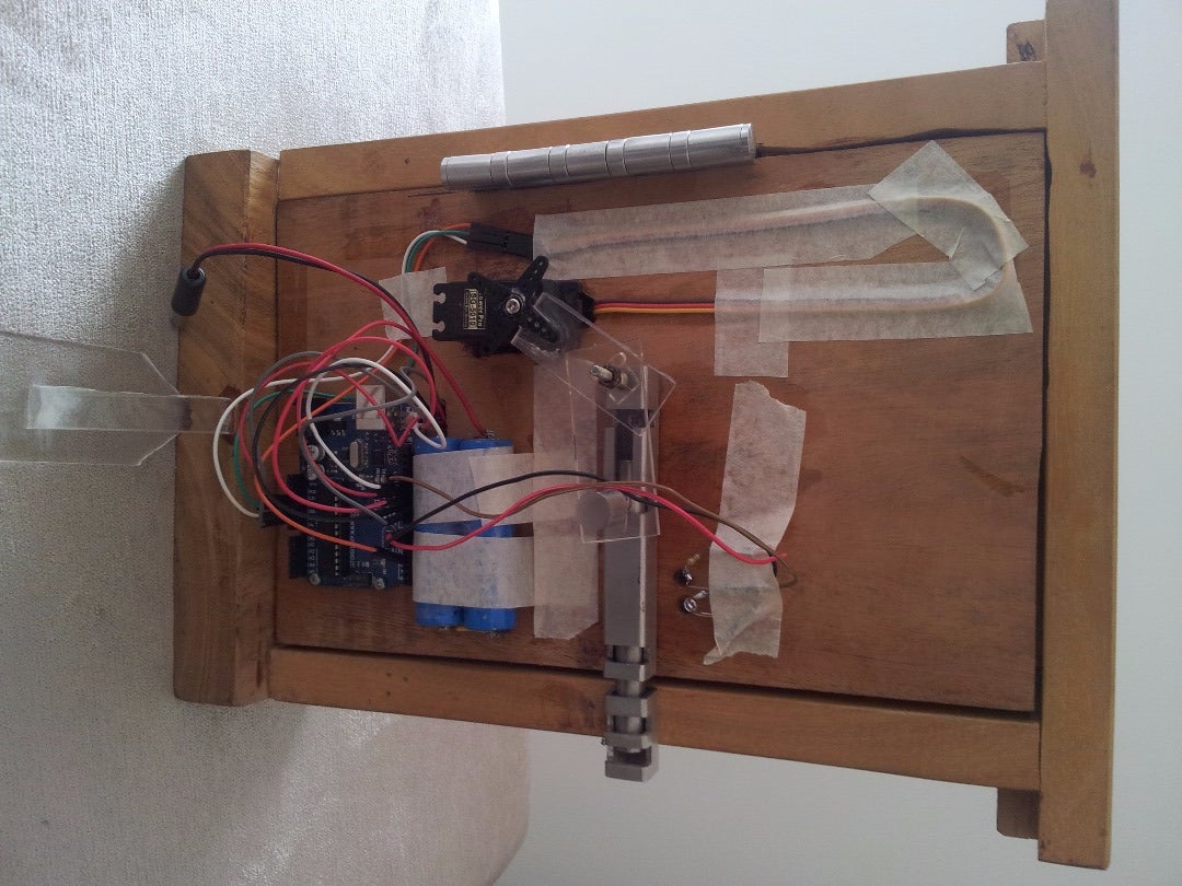 The RFID Door Access System : 4 Steps Circuit Diagram