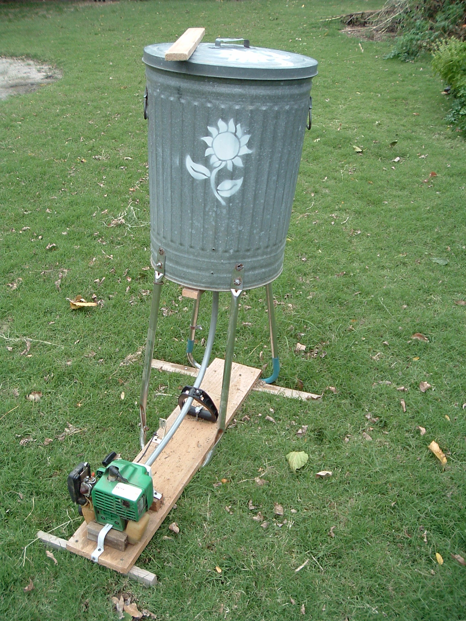 Gas Powered Shredder / Wildflower Seed Thresher