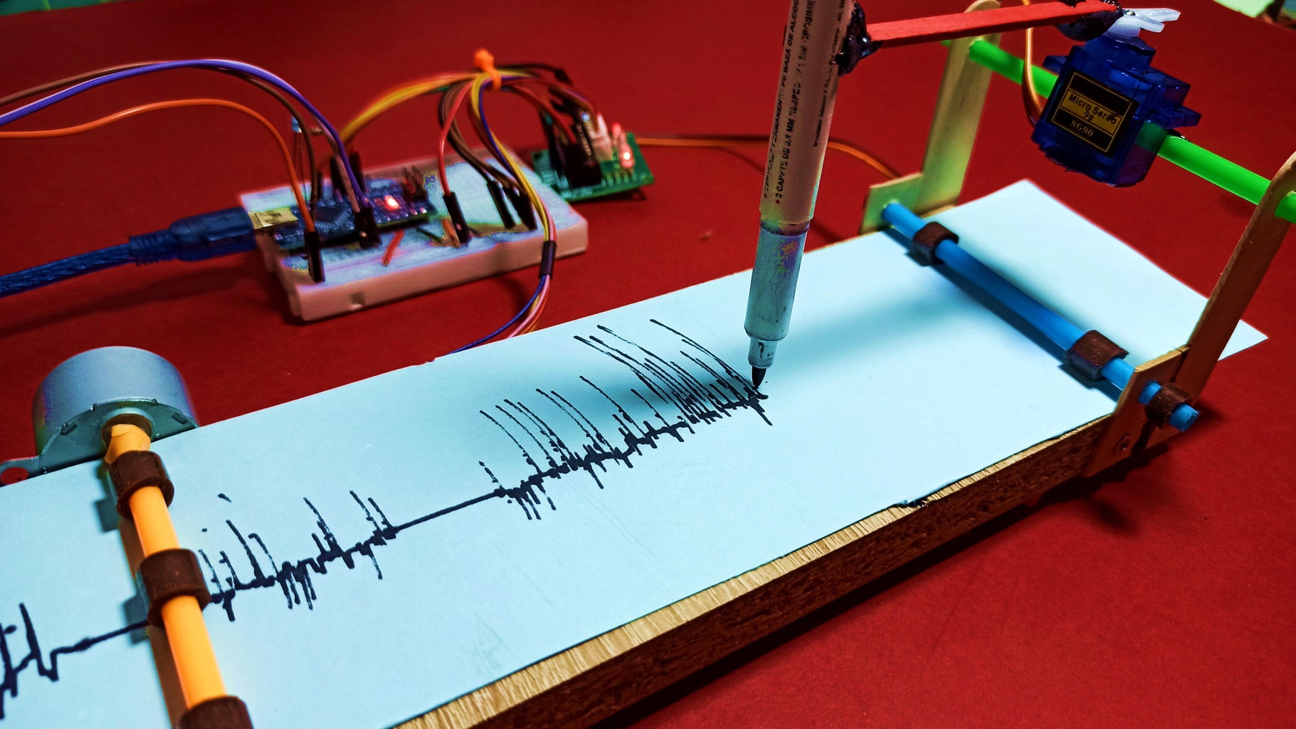 How To Make A Seismograph For School Project How to Make a Simple Seismograph : 4 Steps (with Pictures) - Instructables