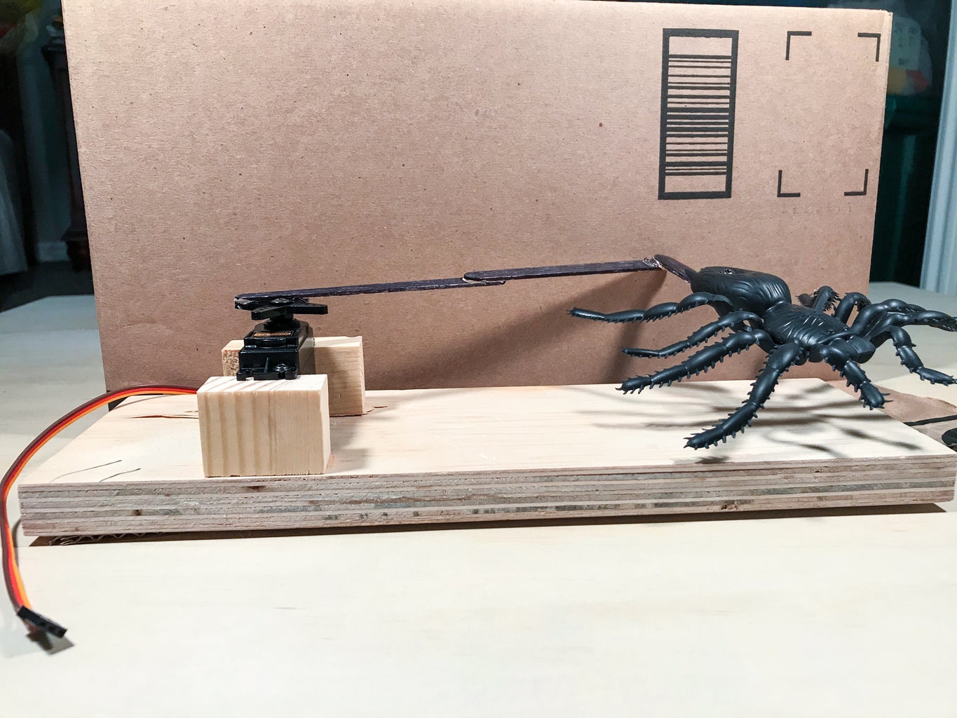 Arduino Automated Spider Prank : 7 Steps (with Pictures) - Instructables