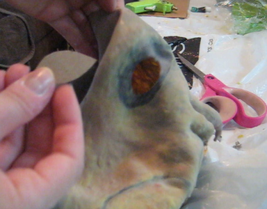 Cut Out Eyes and Mouth