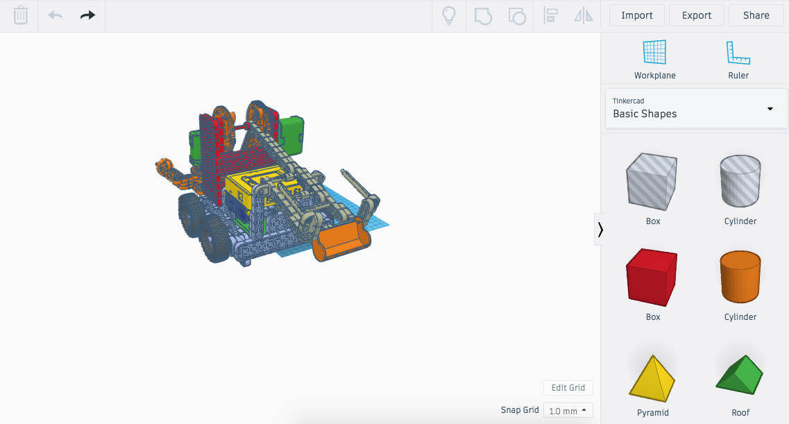 VEX IQ - ClawBot Scoop