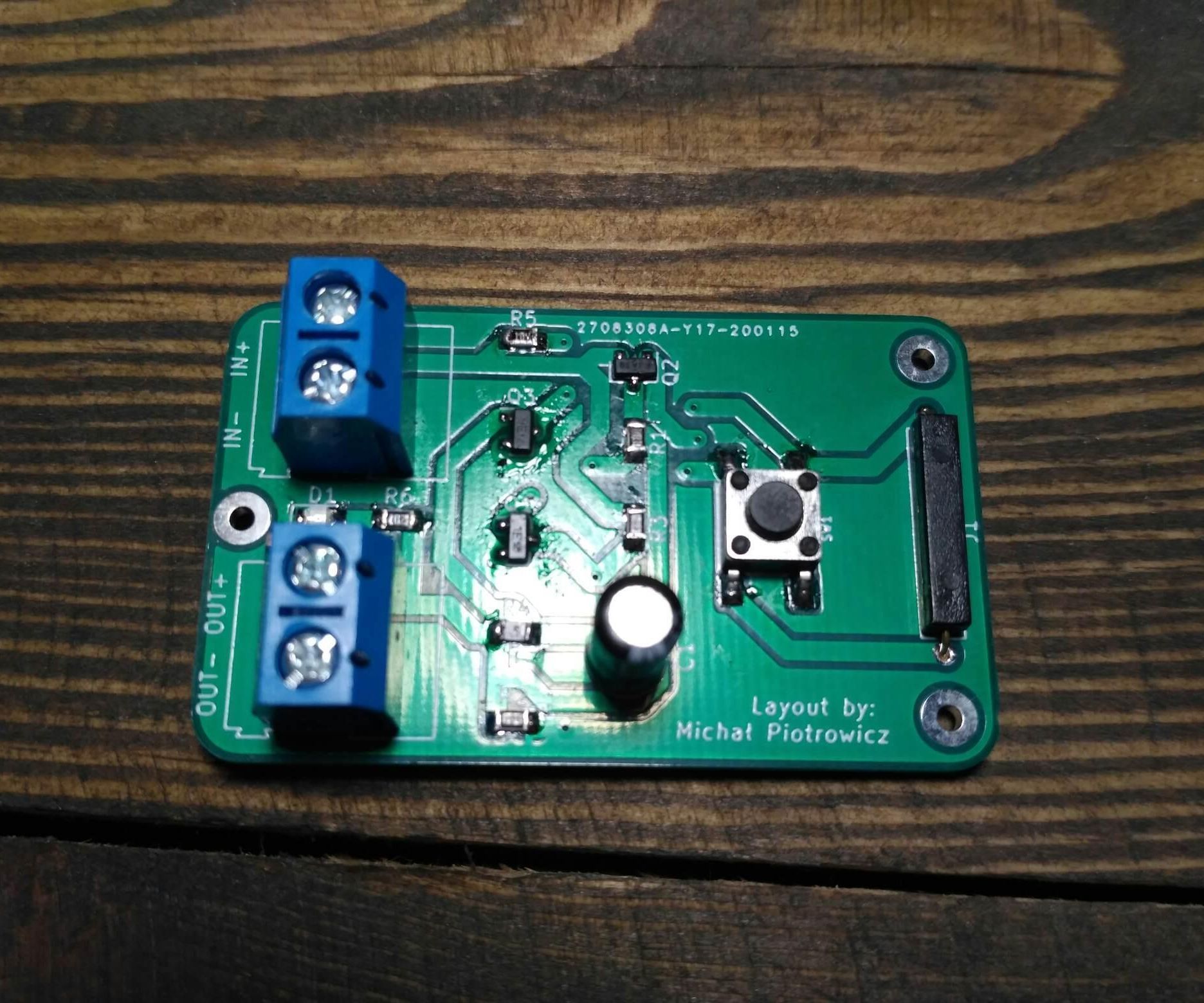 Minimalistic Contactless Latching Switch