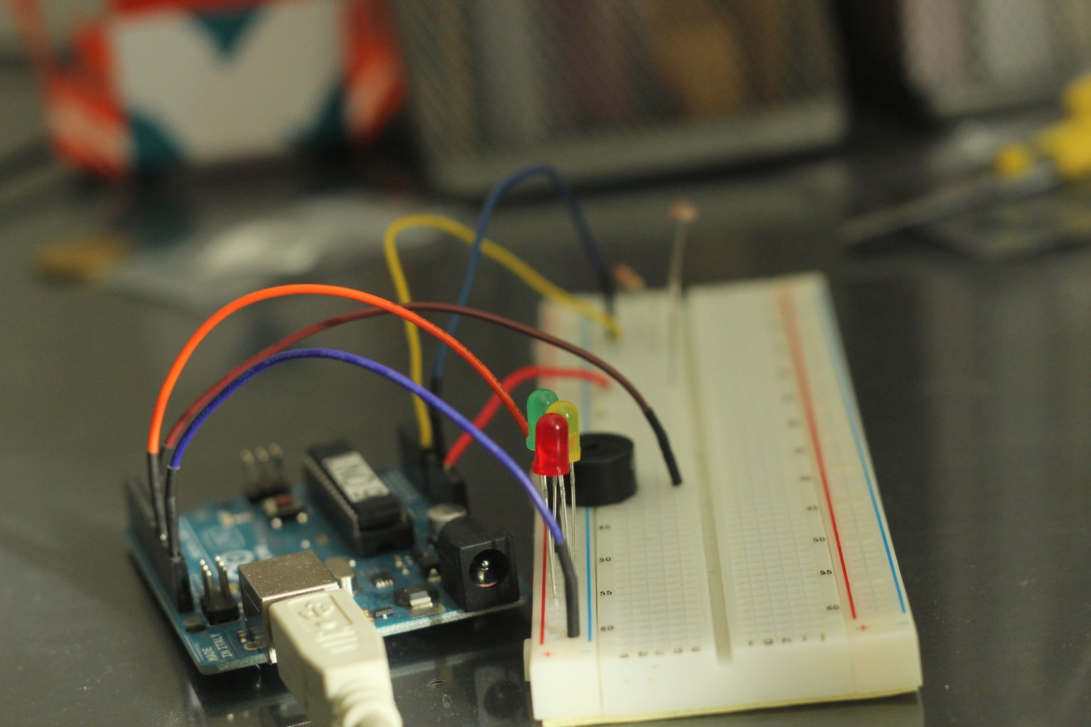 Simple Brightness Indicator and Alert Using LDR, Arduino, Python. : 5 ...